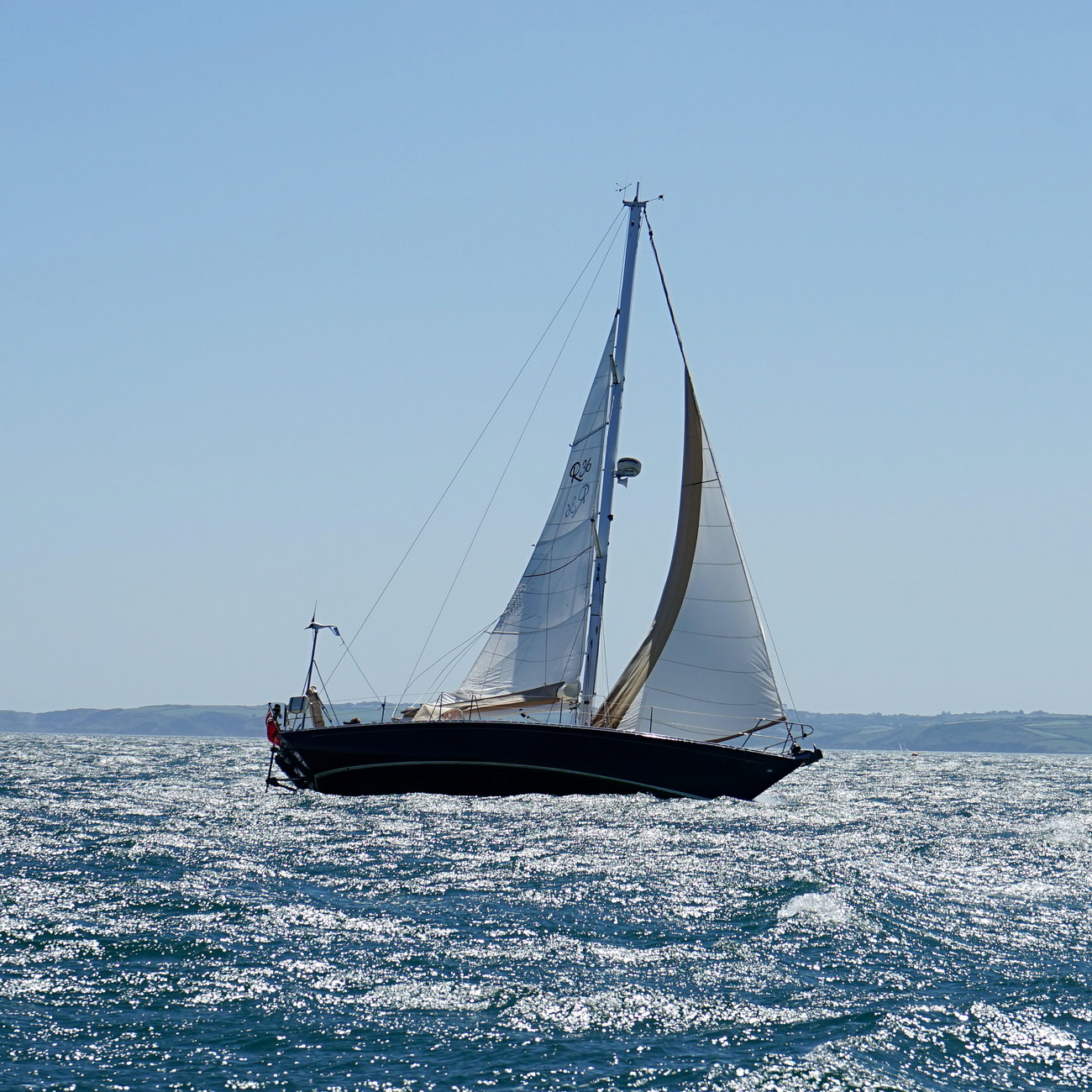 A two-sail sailboat moving fast on the sea A two-sail sailboat moving fast across the sea is a metaphor for companies guided by the service of Luxembourg-based Investment Governance and Compliance offered by Kalkbay Sarl.